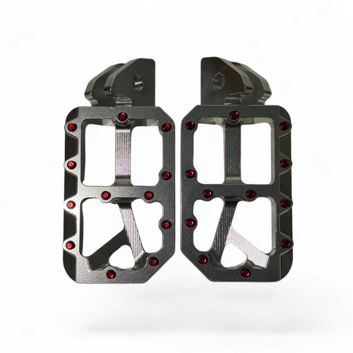 Silver Wide Foot Pegs