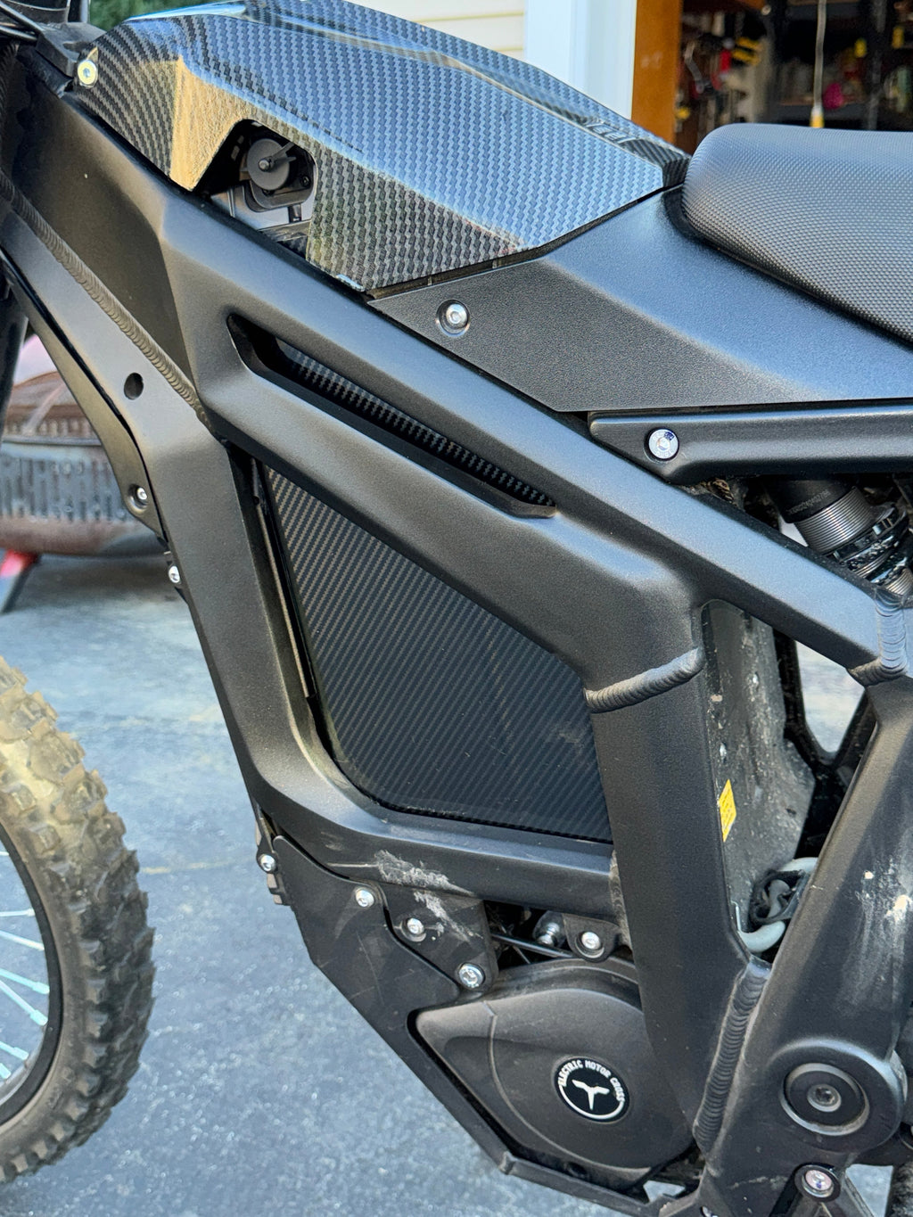 E-Bike Carbon Fiber Battery Wrap
