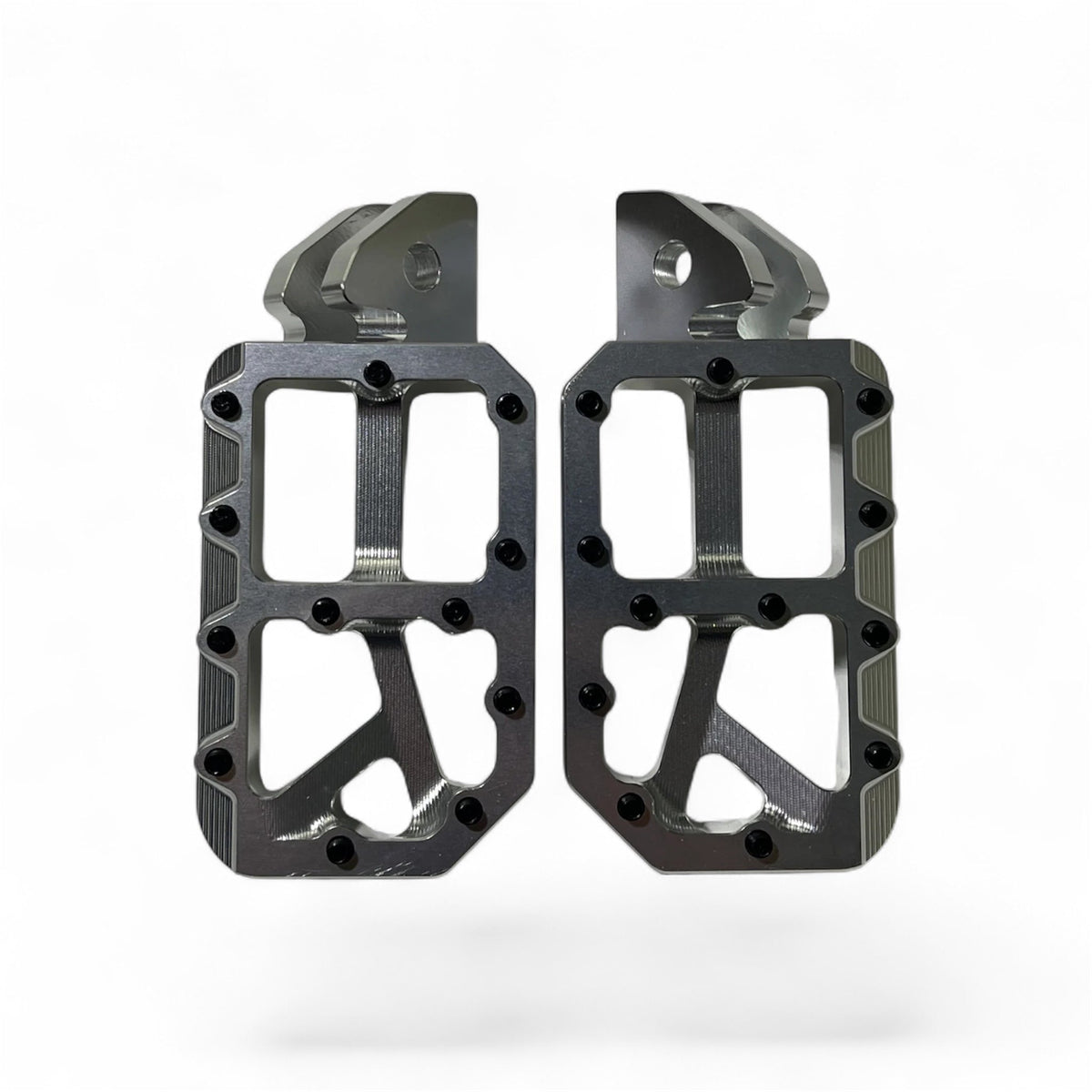 Silver Wide Foot Pegs